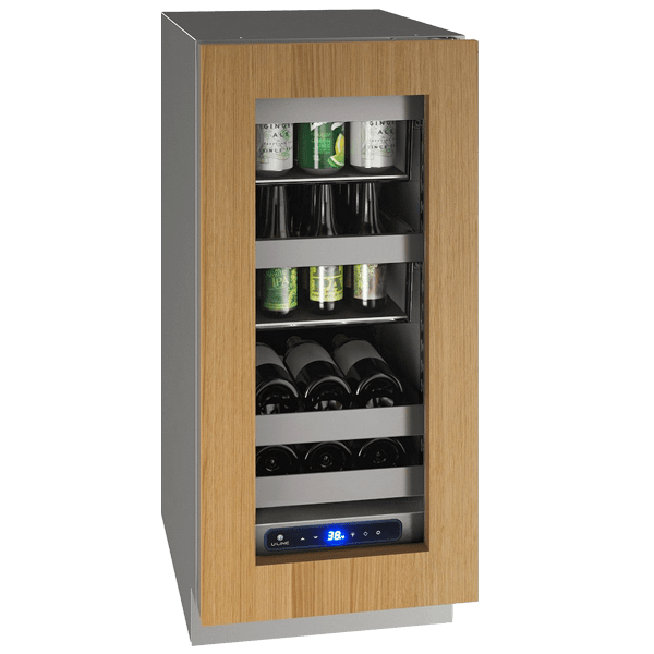 U-Line HBV515 15" Beverage Center Reversible Hinge Integrated Frame Wine Coolers Empire