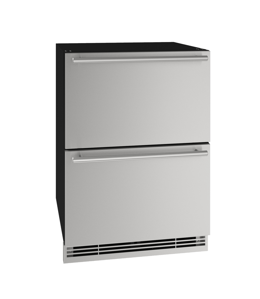 U-Line HDR124 24" Refrigerator Drawers Integrated/Stainless Solid 115v Wine Coolers Empire