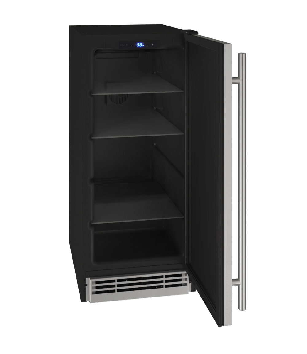 U-Line HRE115 15" Solid Refrigerator Reversible Hinge 115v Wine Coolers Empire