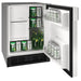 U-Line MRI121 21" Refrigerator/Ice Maker Reversible Hinge Black Solid Wine Coolers Empire