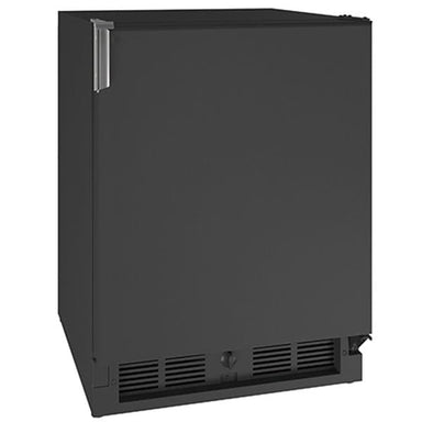 U-Line MRI121 21" Refrigerator/Ice Maker Reversible Hinge Black Solid Wine Coolers Empire