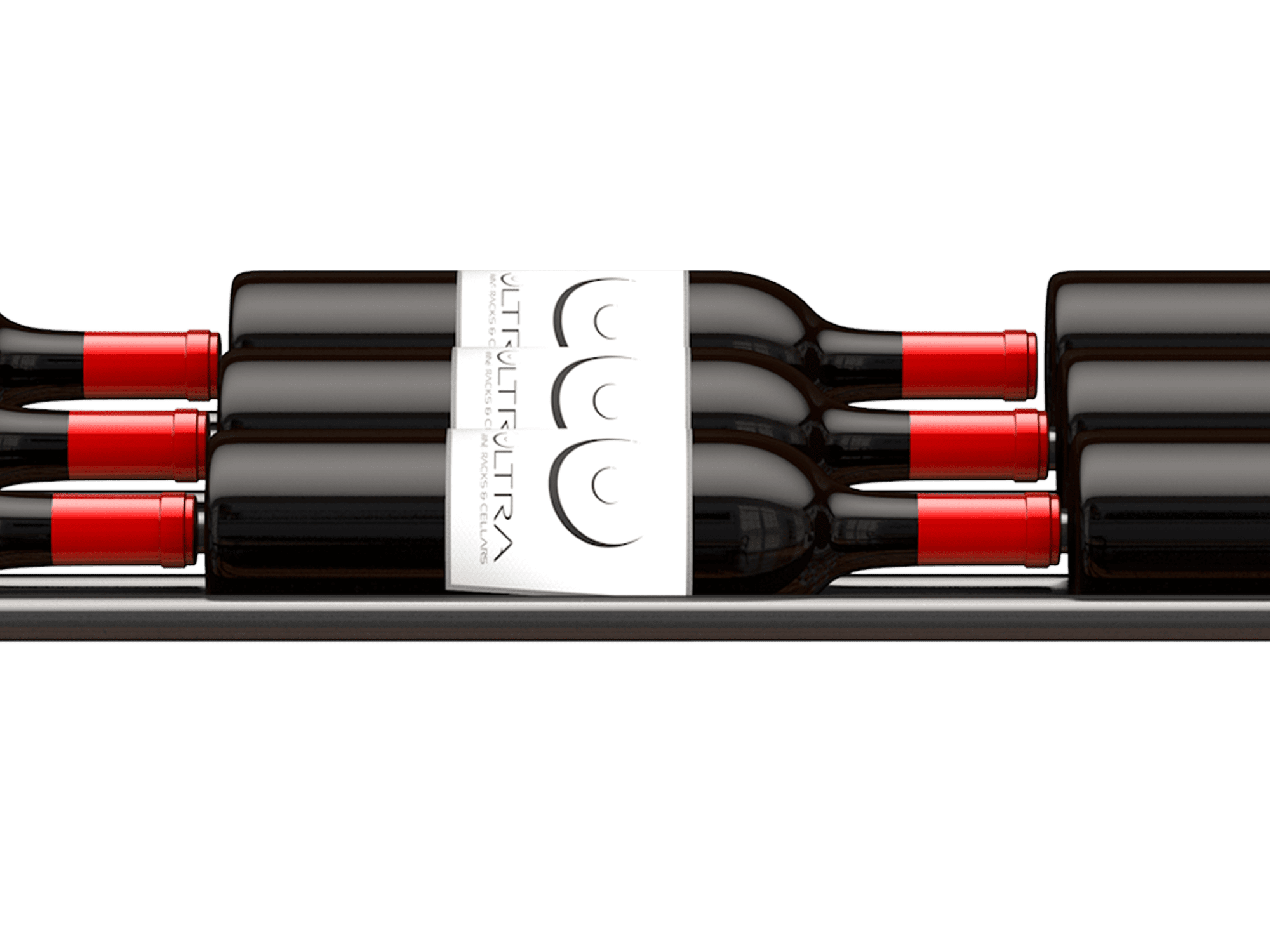 Ultra Wine Racks Cascading Rows Wine Coolers Empire
