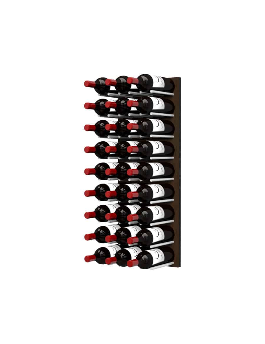 Ultra Wine Racks - Fusion Straight Wine Wall Dark Stain (3 Foot) Wine Coolers Empire