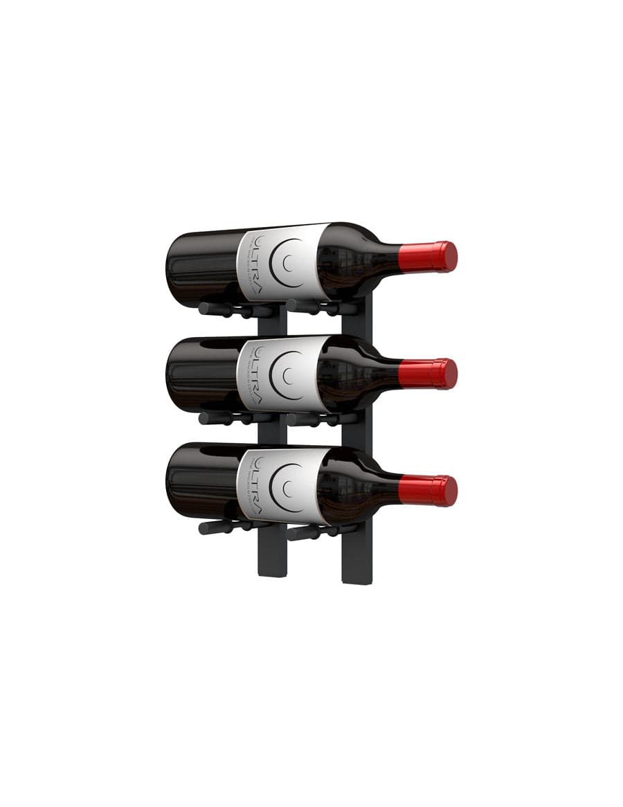 Ultra Wine Racks HZ Wall Rails 1FT Metal Wine Rack (3 to 9 Bottles) Wine Coolers Empire