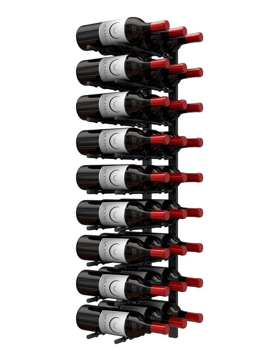 Ultra Wine Racks HZ Wall Rails - 3FT Metal Wine Racks (9 to 27 Bottles) Wine Coolers Empire