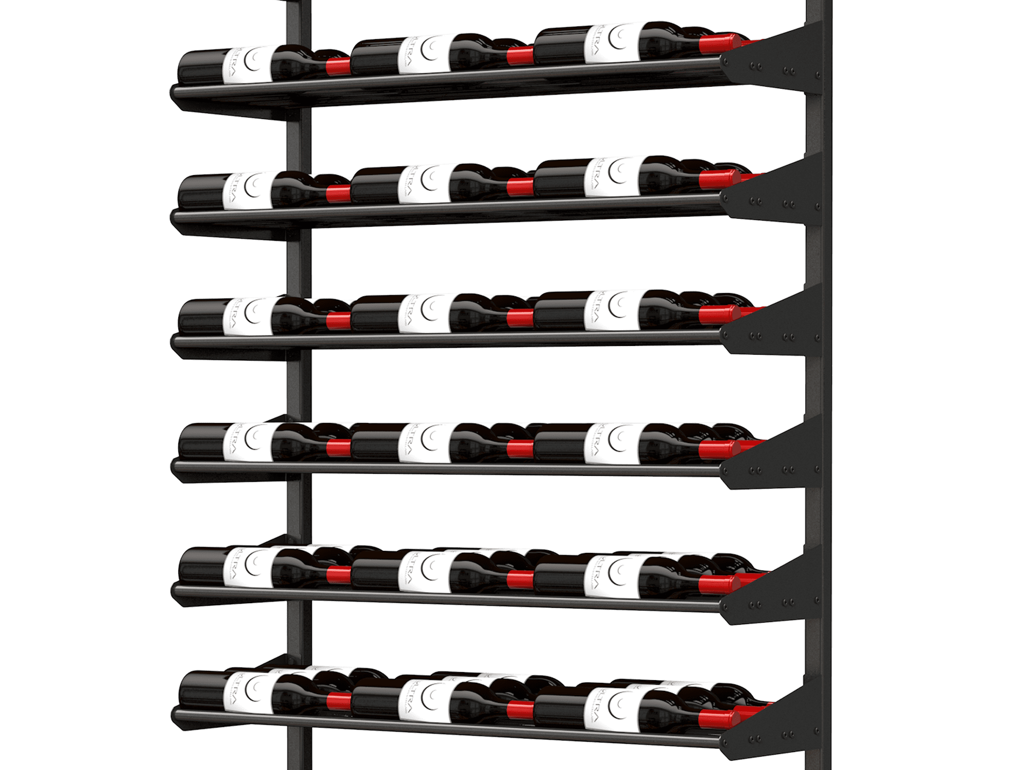 Ultra Wine Racks Showcase Horizontal Row Wine Coolers Empire