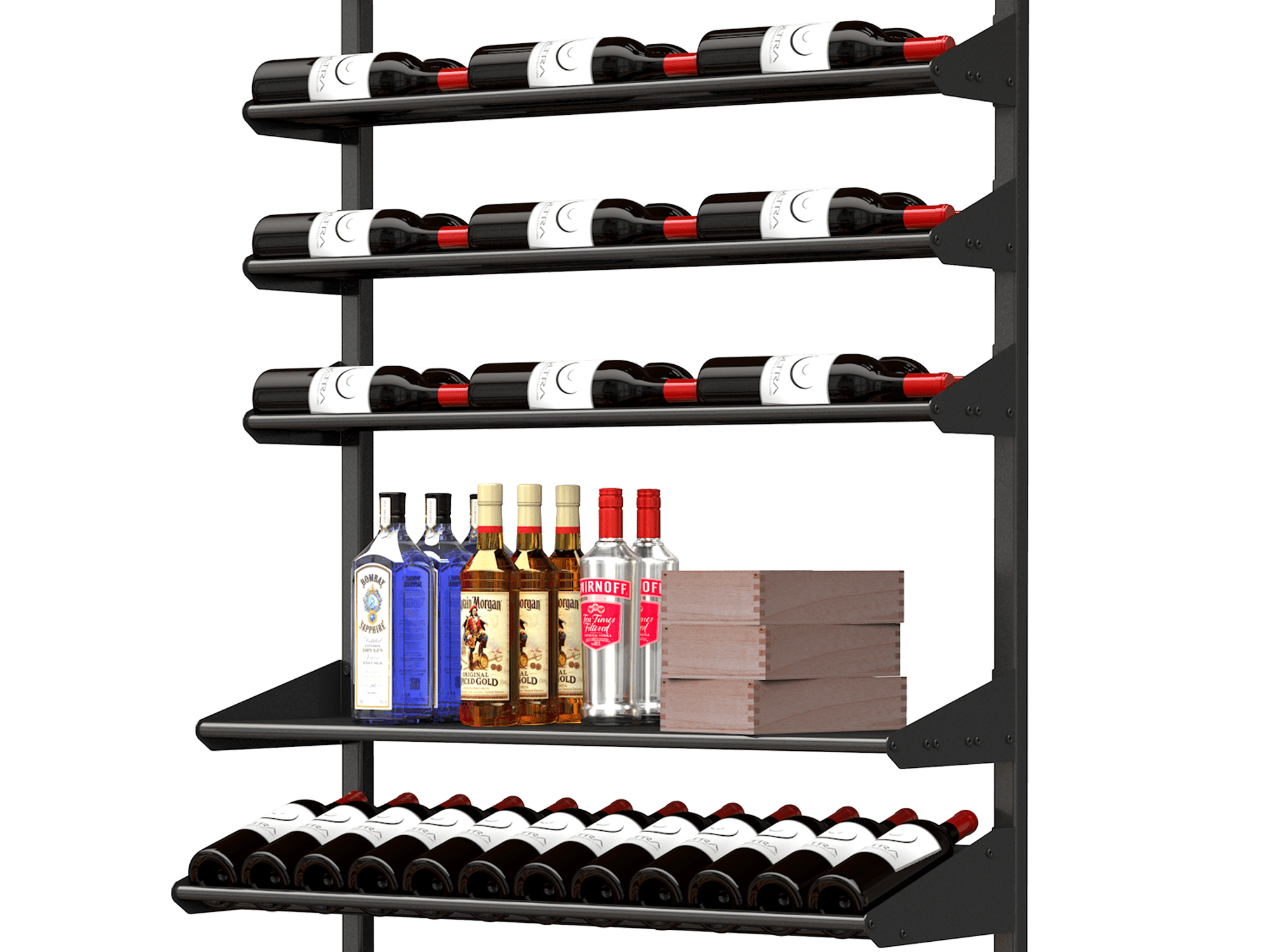 Ultra Wine Racks Showcase Shelf Wine Coolers Empire