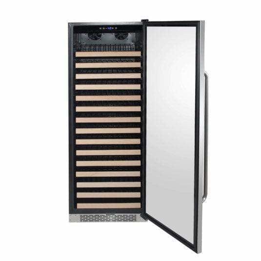 Whynter 166 Bottle Built-in Stainless Steel Compressor Wine Refrigerator BWR-1662SD Wine Coolers Empire