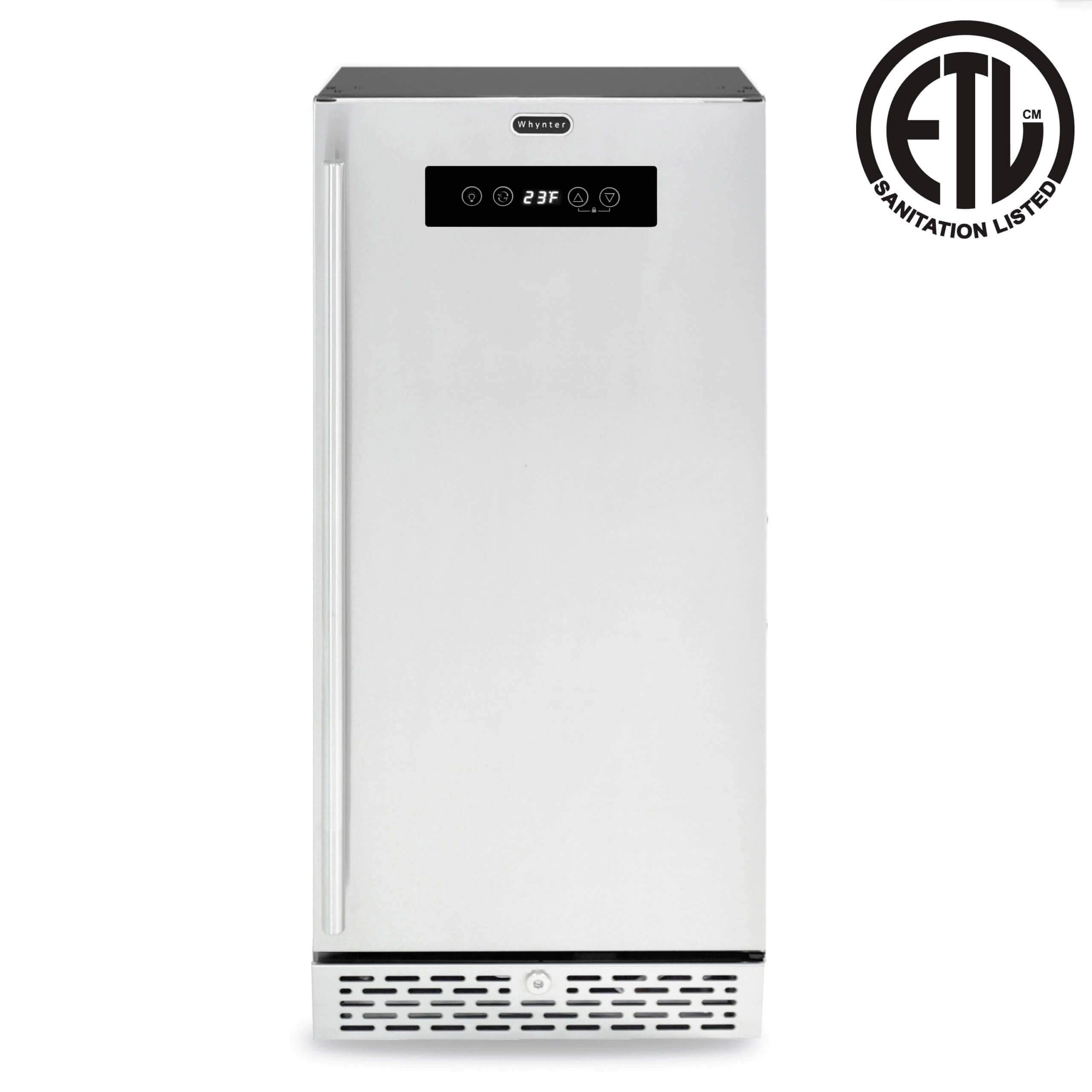 Whynter 2.9 cu. ft. Beer Keg Froster Beverage Refrigerator with Digital Controls BEF-286SB Wine Coolers Empire