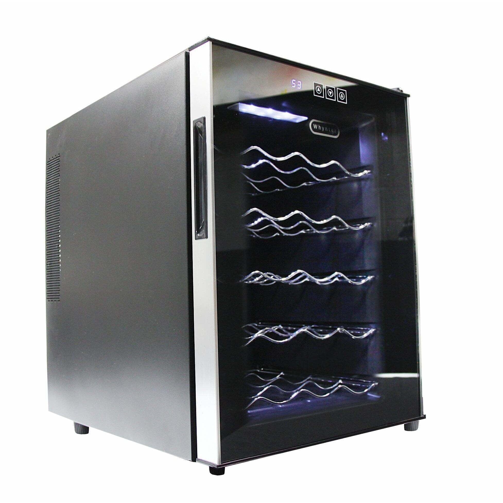 Whynter 20 Bottle Thermoelectric Wine Cooler WC-201TD Wine Coolers Empire