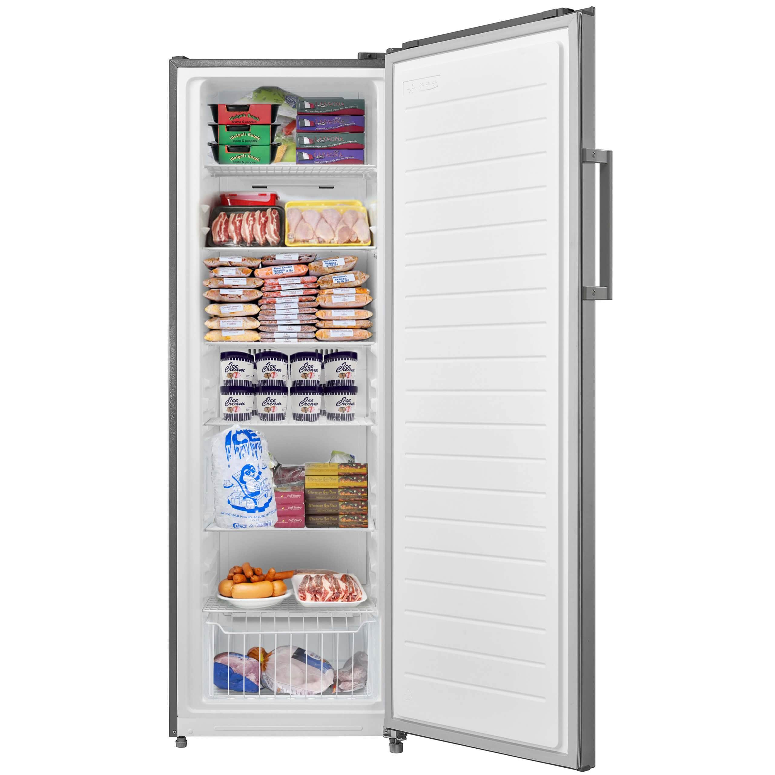 Whynter Energy Star 13.8 cu. ft. Digital Upright Convertible Freezer/Refrigerator  Stainless Steel & Reviews