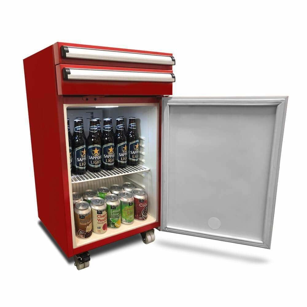 Whynter Portable 1.8 cu.ft. Tool Box Refrigerator with 2 Drawers and Lock  TBR-185SR Wine Coolers Empire