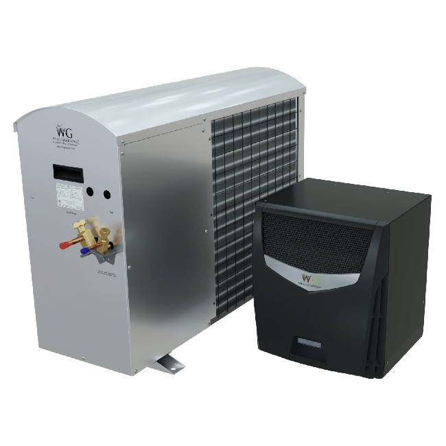 Wine Guardian SS018 Ductless Split System Wine Cellar Cooling Unit - 60 HZ Wine Coolers Empire
